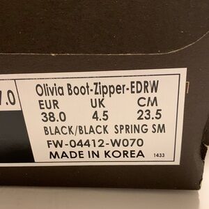 Z Coil womans size 7 boot.  Black.  New in box.  Coil does have coil cover.